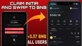 Claim Free Airdrop Initia INIT ~ 0.57 BNB on BitgetWallet