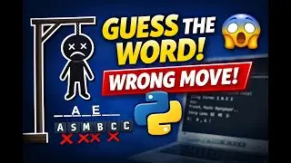 🎮 Guess The Word! | Hangman Game in Python 🔥