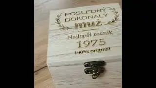 Dokonal&yacute; darček pre Tvojho Dokonal&eacute;ho Muža ❤️ Dreven&eacute; hodinky a krabička s grav&iacute;rovan&iacute;m 🎁
