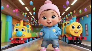 Alphabet Train School | Fun ABC Learning Nursery Rhyme for Kids | Baby Learning Song