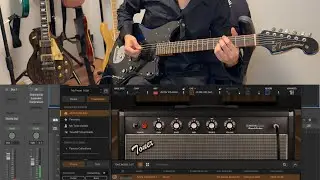 [Awesome Fender Clean  Sound] TONEX Fender 65 Deluxe Reverb  Sound Demo