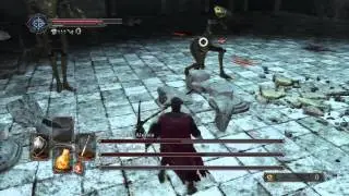 Dark Souls 2 - Ruin Sentinel Yahim, Alessia, and Ricce