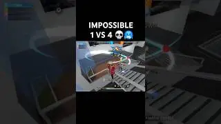 IMPOSSIBLE 1 VS 4 💀🥶
