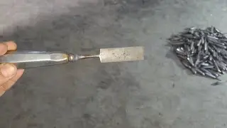 Wood Chisel With Unique Dental Elevator Handle | Wood Tool making | Skills House