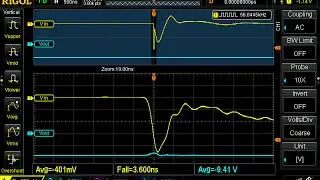 Scoposcopy: DS1054Z, 555 Charge Pump Inverter: Use of AC Coupling