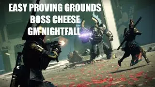 EASY CHEESE to Beat GRANDMASTER Nightfall Proving Ground #Shorts