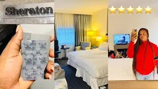 Mini Vlog: London Heathrow Sheraton Hotel Review |Travel Vlog |Relocation