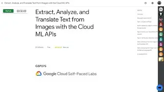 Extract, Analyze, and Translate Text from Images with the Cloud ML APIs GSP075