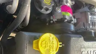 Bad serpentine belt tensioner