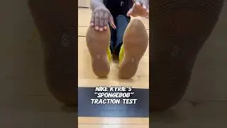 NIKE KYRIE 5 &ldquo;SPONGEBOB&rdquo; TRACTION TEST🛝💛