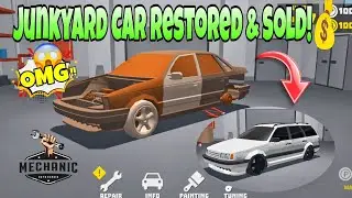 From Junkyard to Showroom 😍 | Car Restoration & Selling | Retro Garage Gameplay