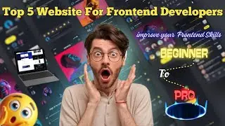Become a Pro Level in Frontend |Top 5 Websites To Practice Your Coding Skills | Frontend tips  tamil