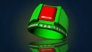 How to draw male ring with matrix8 || jewelry cad design tutorial