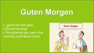 Saying Hello ,Good Morining ,Good Evening |Learn German