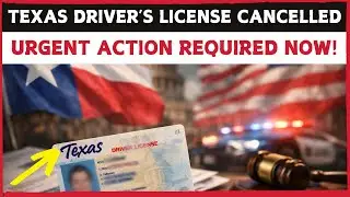 Your Texas Driver's License Will Be CANCELLED Unless You Read This NOW