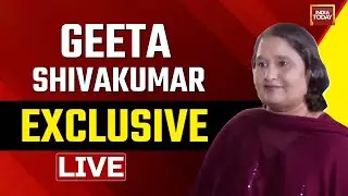 INDIA TODAY LIVE: Geetha Shivarajkumar Discusses Shivamogga Politics & The 3 Way Fight