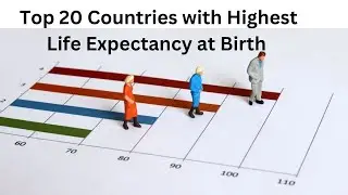 Top 20 Countries with Highest Life Expectancy at Birth （1960 -- 2020）