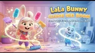 LaLa Bunny Cleans Her Room &ndash; Fun Magical Cleaning Adventure for Kids!
