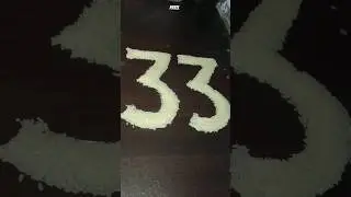 thirtythree numbers | 33 numbers reverse video #shorts #youtubeshorts #reversevideo #viral #numbers