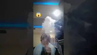 Hookah tricks in hookah bar hukka bar vape tricks 🌬️💨 #shorts #hookah #shisha