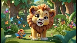 Leo Lion Brushes His Tail | Hygiene & Self-Care Song for Kids | Nursery Rhymes in English
