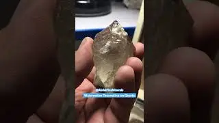 Watermelon Tourmaline on Quartz #shorts #trending #shortvideo #viral #short #viralvideo #shortsfeed