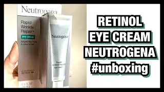 RETINOL EYE CREAM NEUTROGENA #unboxing &bull; Mompreneur Life YouTube #Shorts