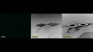 Pyxis Oil on Water Detection Time Lapse, Ohmsett Test Facility, July 2016