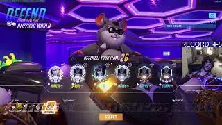 HARBLEU ROADHOG + HAMMOND GAMEPLAY OVERWATCH SEASON 34 TOP 500