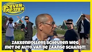 BOEVENSPOTTER -ZAKKENROLLERS SCHEUREN WEG VAN DE ZAANSE SCHANS!!! #246 
