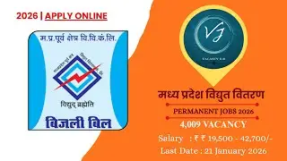 MP Bijli vibhag Vacancy 2025  Job MPPKVVCL Vacancy #mppkvvcl #jobalert #jobs #job