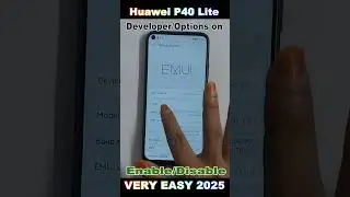 How to Enable/Developer/Options in, Huawei P40 Lite / Advanced Developer Menu 2025//