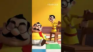 Motu Patlu Chair Pull Gag 😂 | Funny Cartoon Moment | Kids Comedy Short #MotuPatlu #KidsComedy