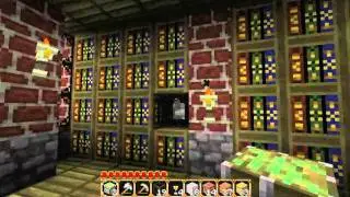 Minecraft house illumination, inspired by MinecraftBoxCZ