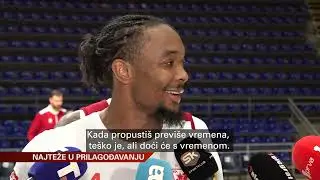 Devonte Grejem pred meč Pariz - Crvena Zvezda I SPORT KLUB Ko&scaron;arka