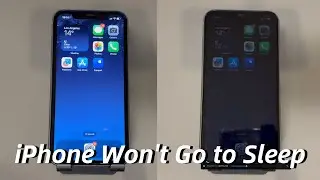 How to Fix iPhone Not Going to Sleep | Won't Turning Off Screen | Won't Automatically Lock