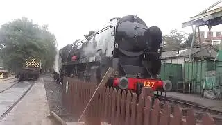 Southern Railway West Country 34026 Taw Valley at Bridgnorth Severn Valley Railway 17 September 2023