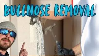 How to Remove Metal Bullnose Corners Safely & Easily | Drywall Corner Removal Tutorial