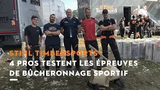Professionals test STIHL TIMBERSPORTS® events | STIHL
