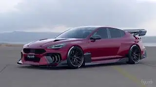 KIA Stinger Widebody by hycade   hycade 360p, h264@EDMForYouMusic #automobile #cat #luxurycarshub