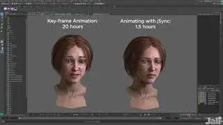 JALI Research Inc. Синхронизация губ и анимация лица: испытание на время &mdash; пример эффективности технологии jSync