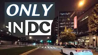 A Night Drive Downtown In District Wharf | Washington DC's Best Waterfront Spot | City Driving Tour