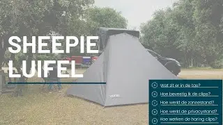 Sheepie daktent luifel