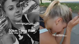 30km Long Run | Mental schlimmster Lauf ever - so viele Learnings in der Marathon-Vorbereitung.