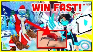 Победите Рождественского Босса за 1 МИНУТУ! БЫСТРО И ЛЕГКО! World Zero (Глюк) Roblox