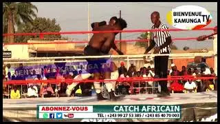 COMBAT DE CATCH CONGOLAIS AVEC PACIFIQUE KAZADI VS SAMARA