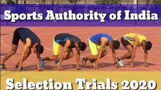 Sports Authority of India Selection Trials ( Physical Test ) 2020