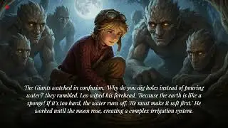The Clever Boy and the Magic Seed on the Planet of the Green Giants #storyforkids #fantasystory