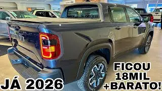 NOVÍSSIMA RAM RAMPAGE REBEL 2.2 TURBO DIESEL 2026 EM DETALHES | CHEGOU COM VÁRIAS MUDANÇAS CONFIRA!