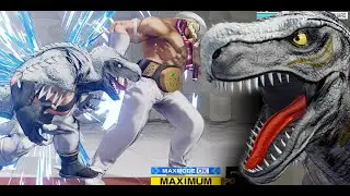 KOF XV: King Of Dinosaurs - Combo Trials - Missions 1-5